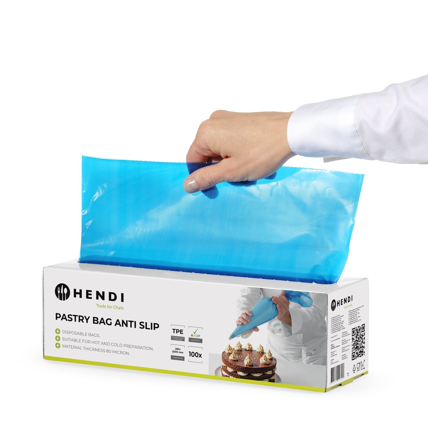 Pungi pentru șprițat antialunecare HACCP | HENDI 557303