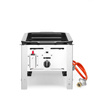 Tigaie pe gaz Grill Master MINI, pe gaz, 4.6 kW, 29x48 cm | HENDI 154601