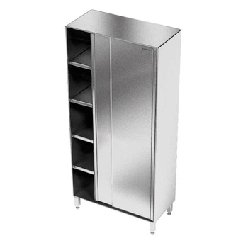Dulap de depozitare din oțel inoxidabil 120x60x200 cm | FORGAST