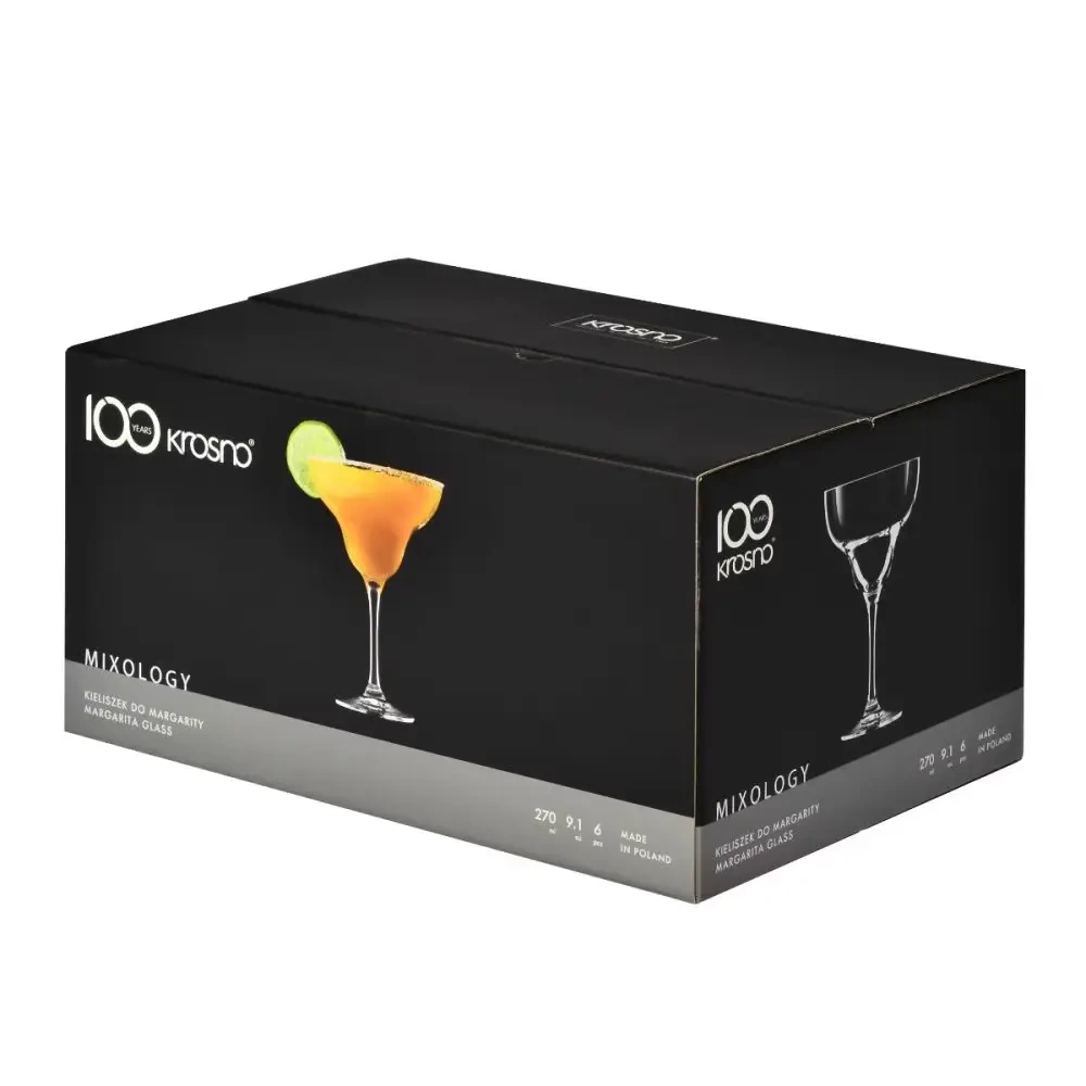Pahare pentru margarita Mixology capacitate 270 ml - set 6 bucăți | KROSNO GLASS F578545027028210