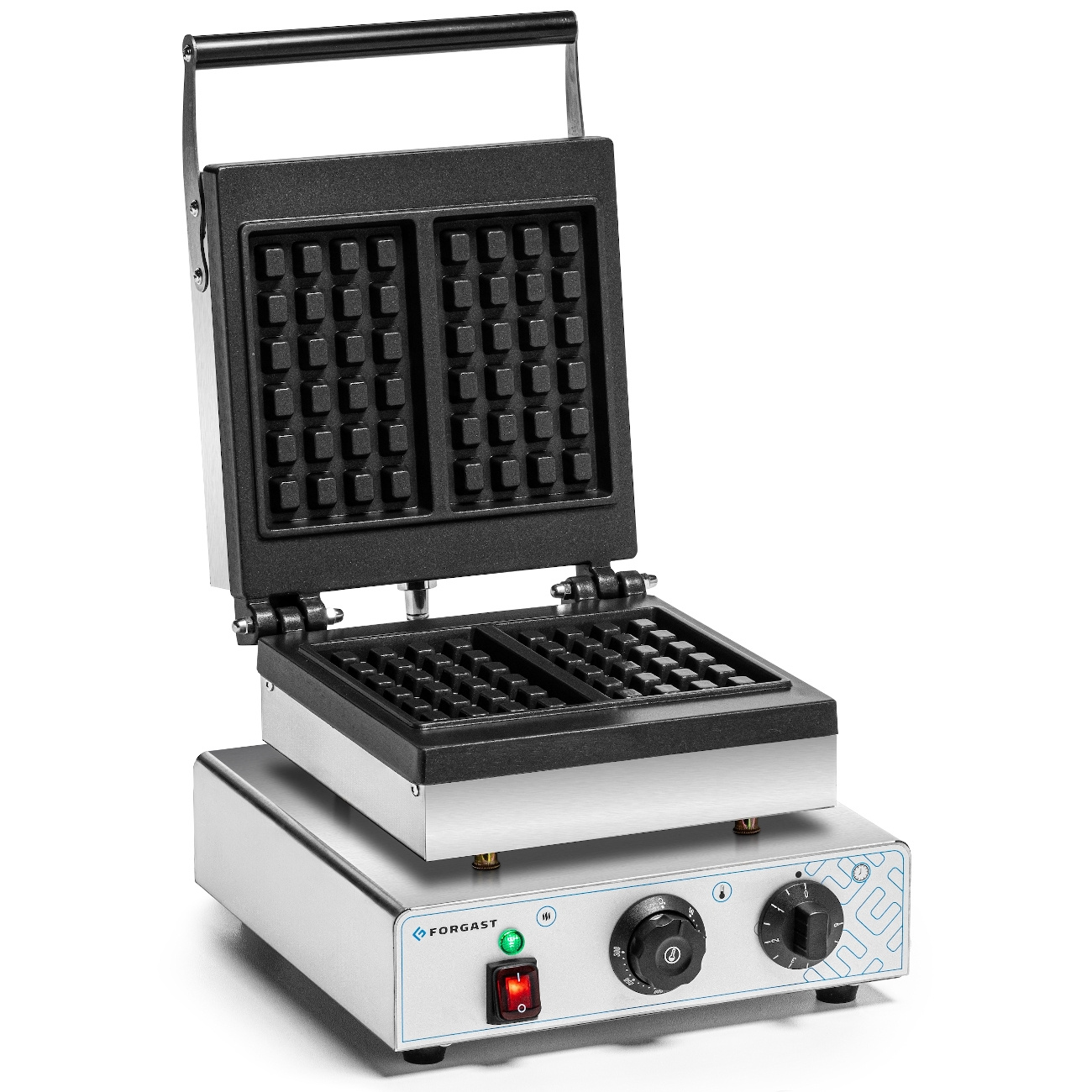 Aparat electric pentru vafe 4x6, 1.75 kW, 230 V | FORGAST FG09705