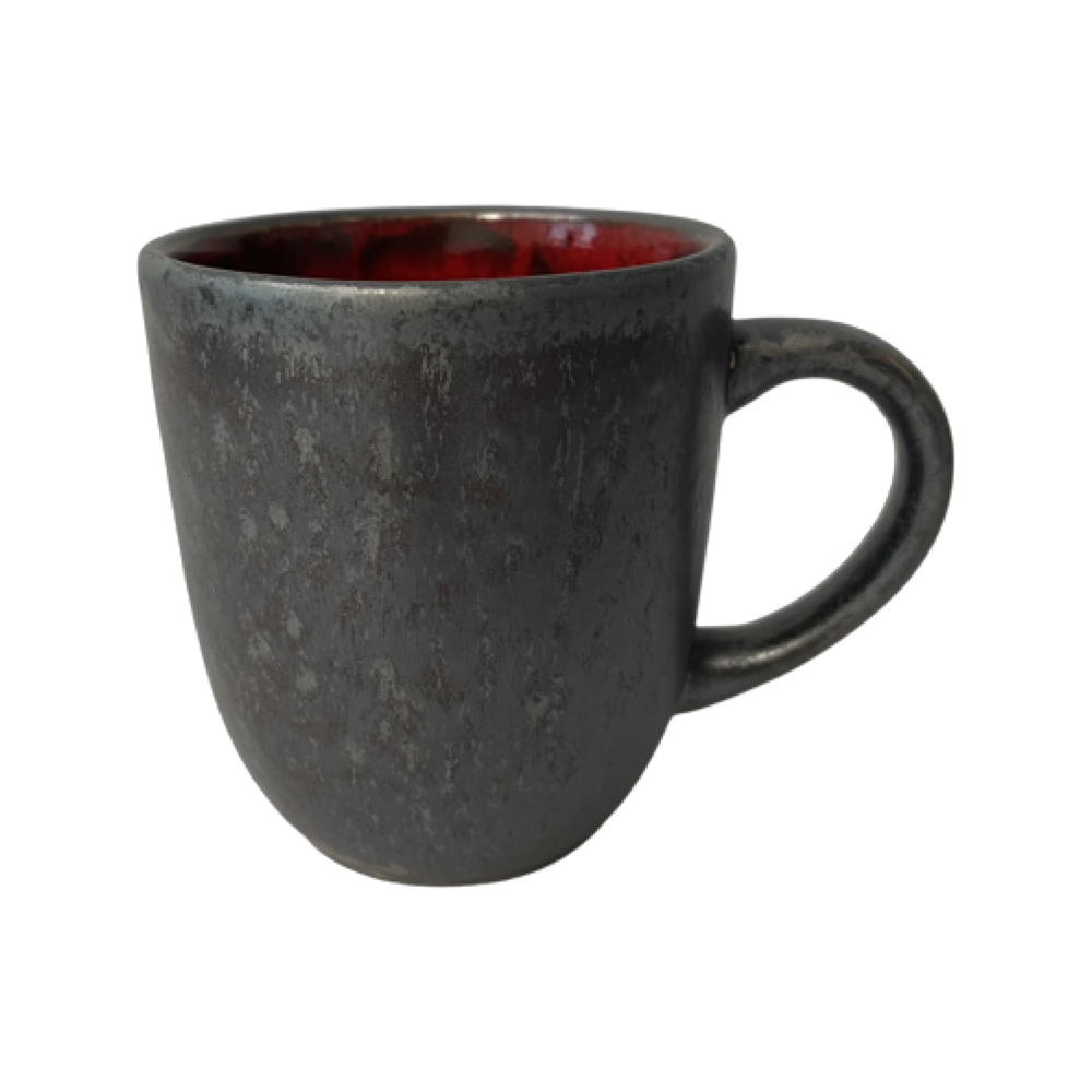 Cană Oskar Still Cristall hematit 0,4 l | KERA CERAMICĂ 1.34.HEMATIT