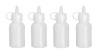 Dozator mini pentru sosuri, capacitate 30 ml - set 4 buc. | HENDI 557891