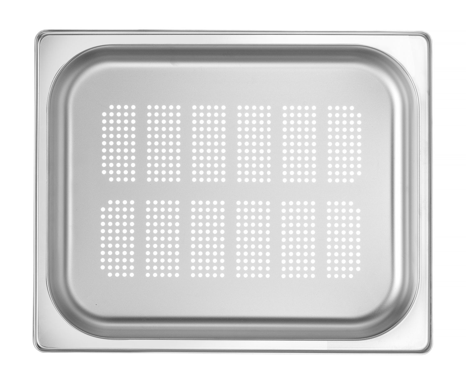 Recipient GN 1/2 adâncime 4 cm din oțel inoxidabil PROFI LINE PERFORAT | HENDI 802441