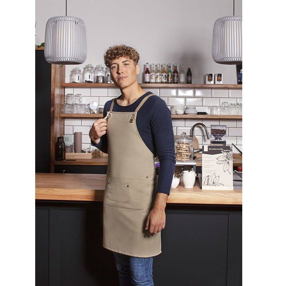 Șorț Urban-Nature X-Style cu buzunar gri piatră | KARLOWSKY LS 39-85-Stck