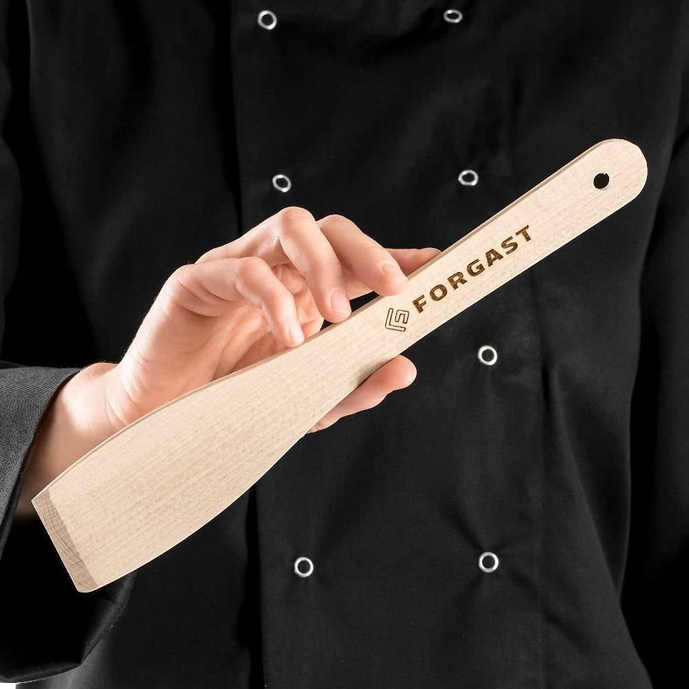 Spatulă dreaptă din lemn 30 cm | FORGAST FG12657