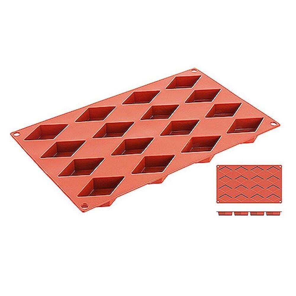 Formă de copt din silicon diamant 6,5x3,5 cm | CONTACTO 6650/065