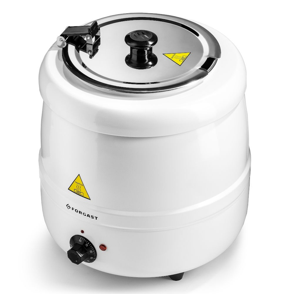Fierbător electric de supă 10 l, alb | FORGAST FG03012