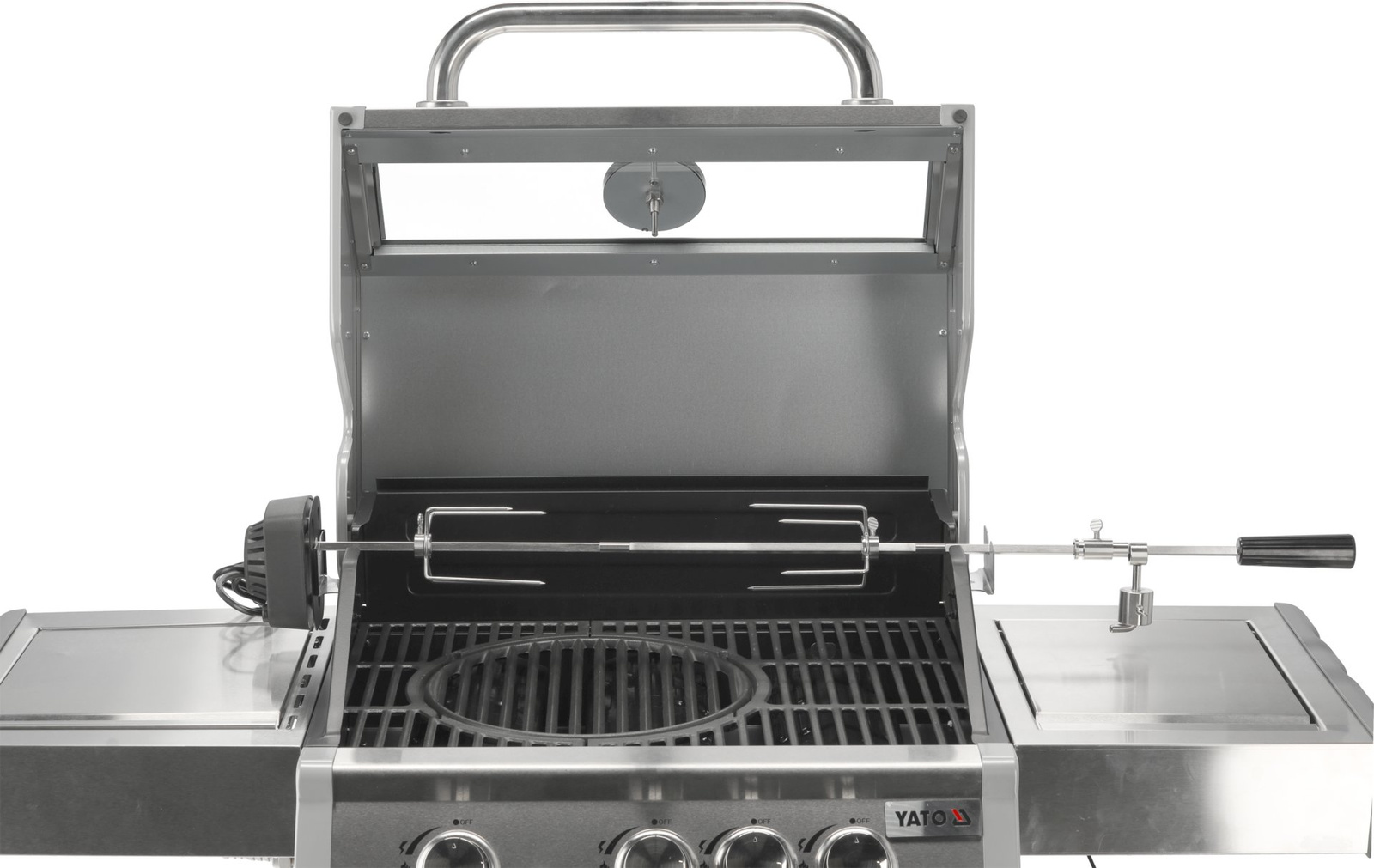 Grătar pe gaz 3+1 | YATO YG-20015
