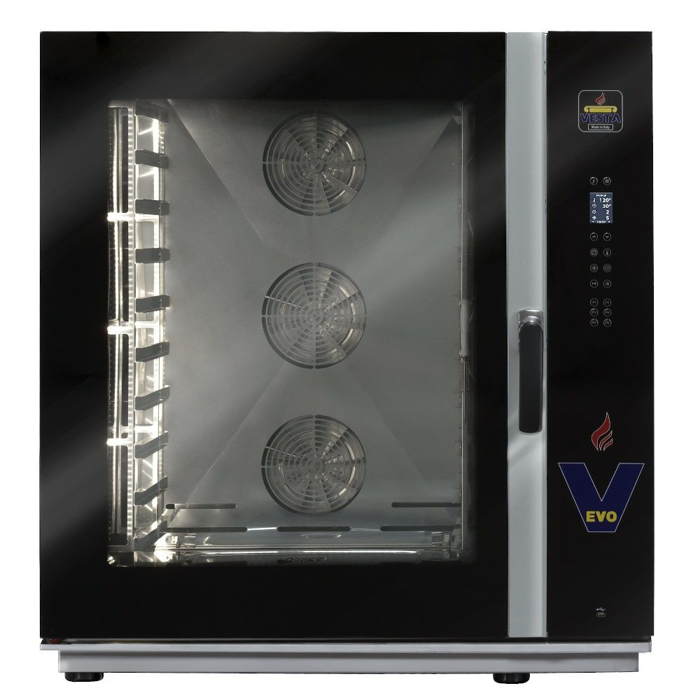 Combi steamer electric 10 GN 1/1 sau 10 tăvi 60x40 cm | VESTA 0V1011D_EN0