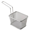 Coșuleț din oțel pentru finger food Snackholder 10x8,5x6,5 cm | APS 40620