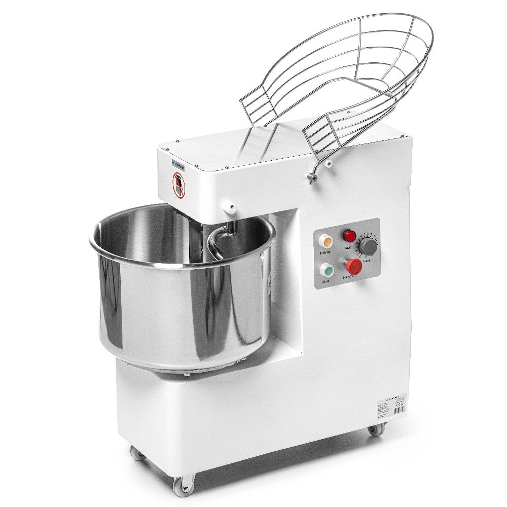 Mixer spiralat (mixer) cu cuvă fixă cu capacitate. 33 l, capacitate aluat 12 kg, 1.1 kW, 230 V | FORGAST FG10430