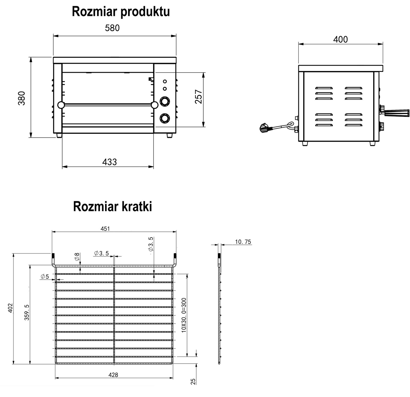 Toaster electric | YATO YG-04651