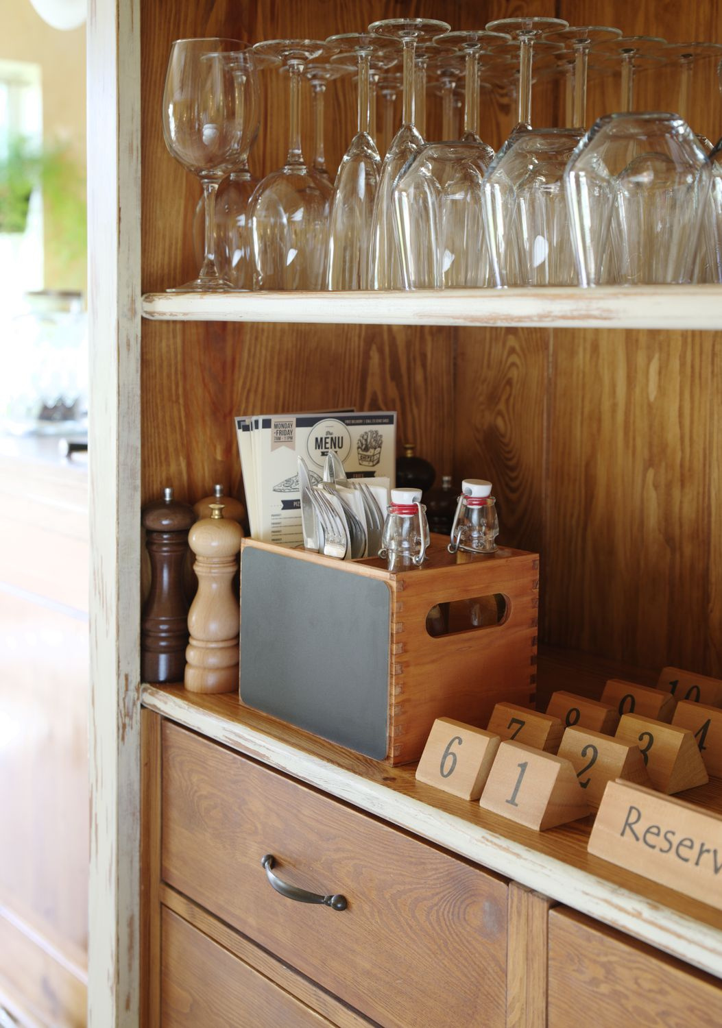 Skrzynka na karty sztućce i menu | HENDI 664148