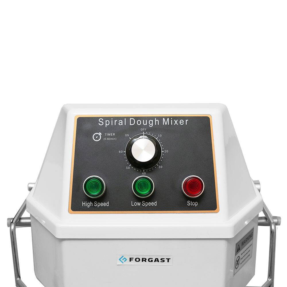 Mixer spirală (mixer), 20 l, vas fix, 1.1 kW, 230 V | FORGAST FG10421