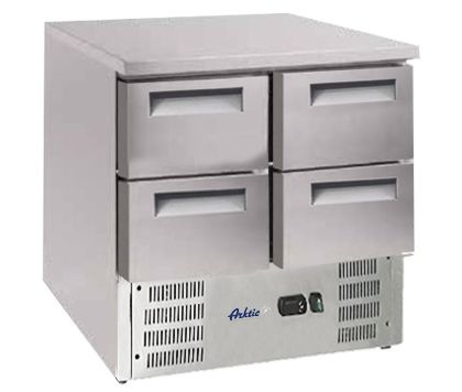 Masă frigorifică cu sertare cu unitate inferioară HENDI 236154