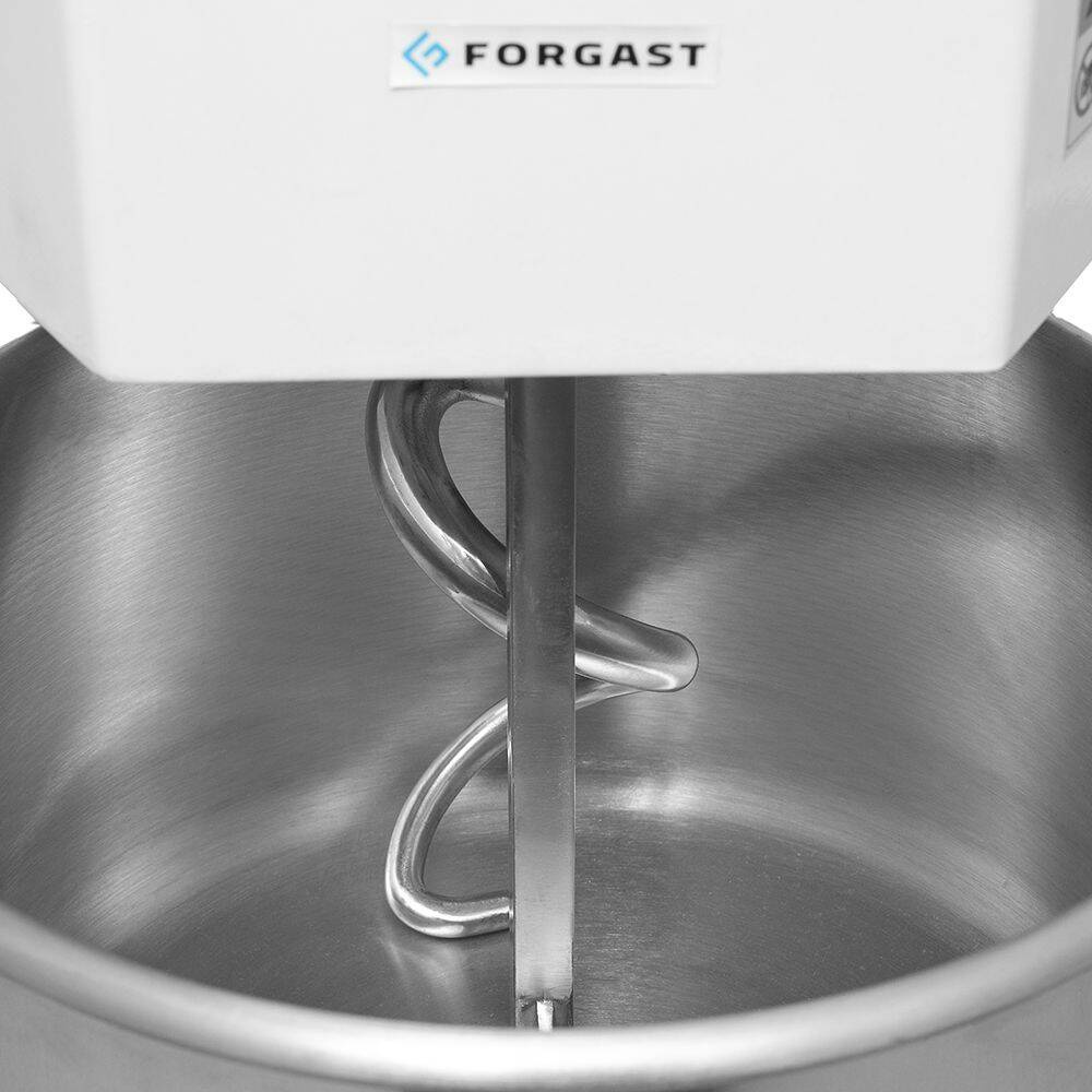 Mixer spirală (mixer), 20 l, vas fix, 1.1 kW, 230 V | FORGAST FG10421
