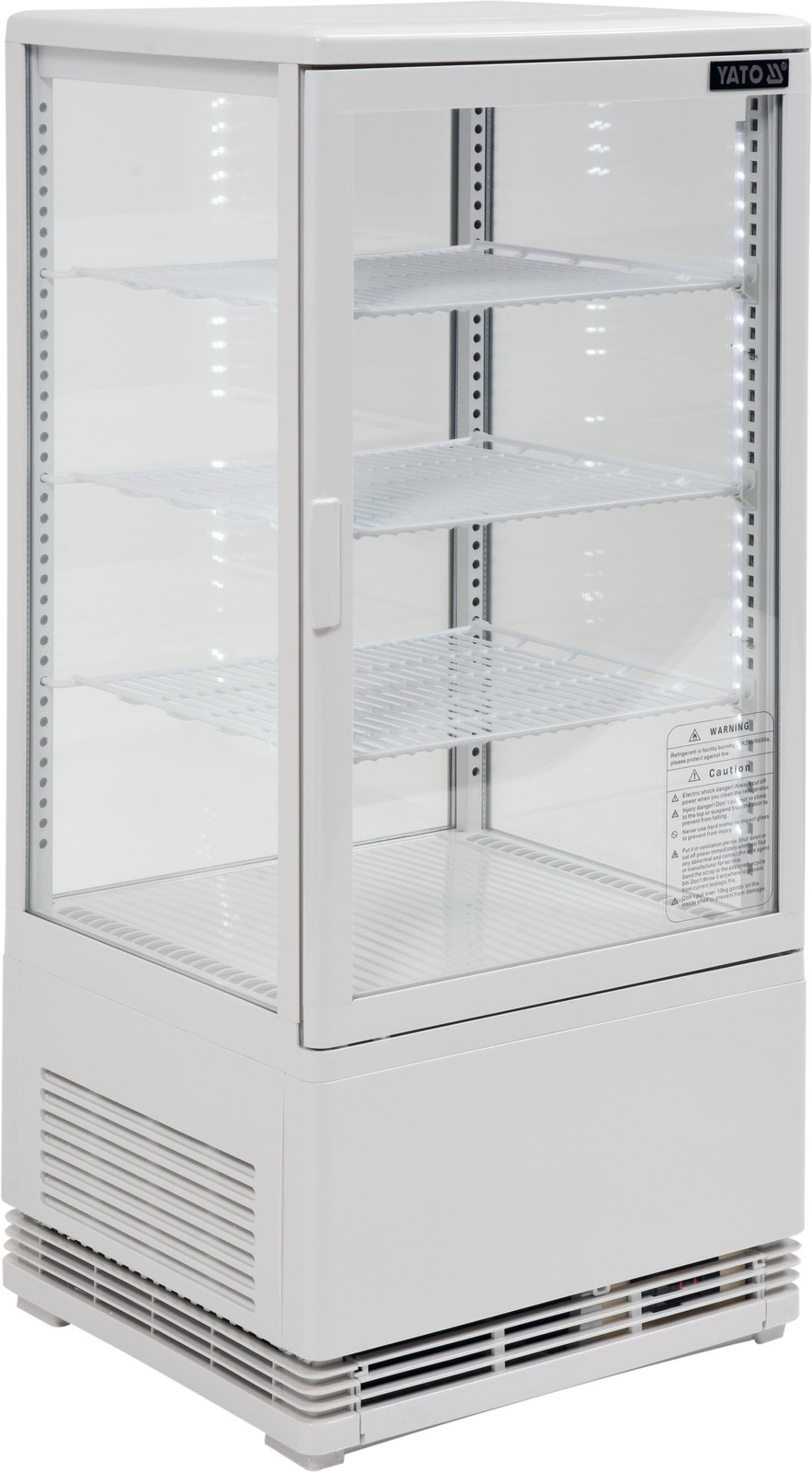 Vitrină frigorifică 78 l alb | YATO YG-05055