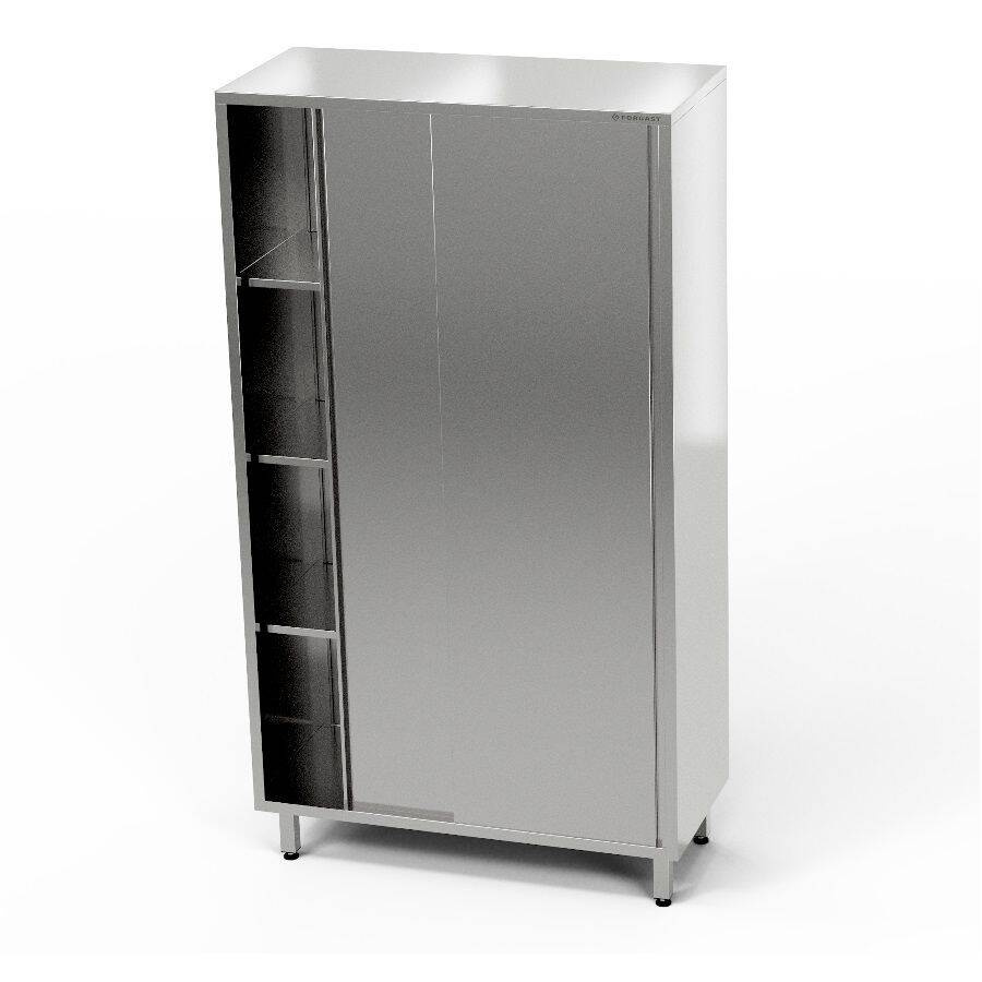 Dulap de depozitare din oțel inoxidabil 120x60x180 cm | FORGAST