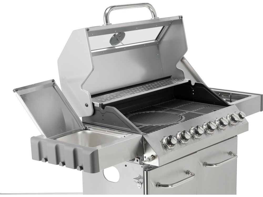 Grătar pe gaz Itami, 7 arzătoare (6+1) | YATO YG-20016