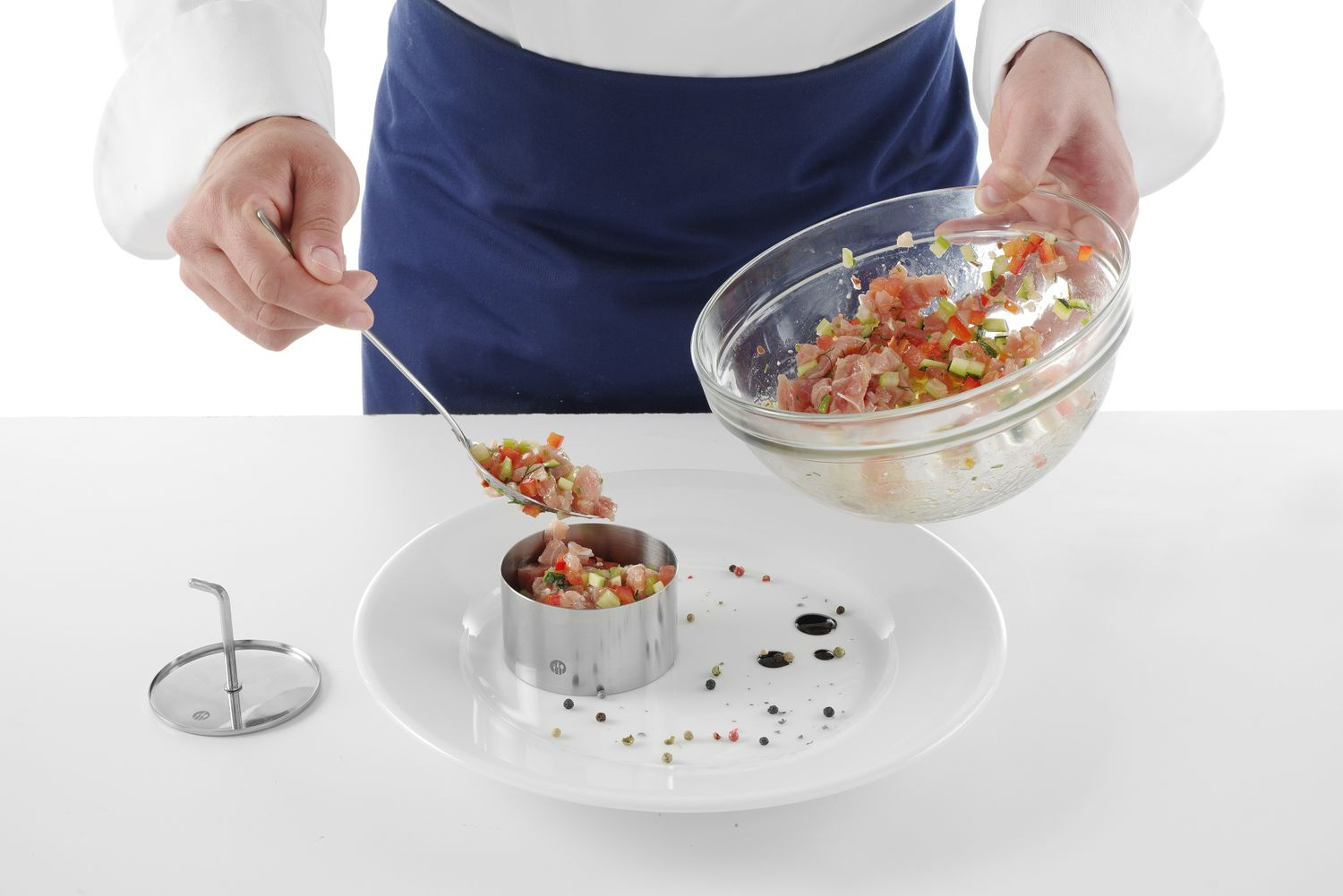 Inel pentru bucătărie și cofetărie, diam. 8 cm | HENDI 512142