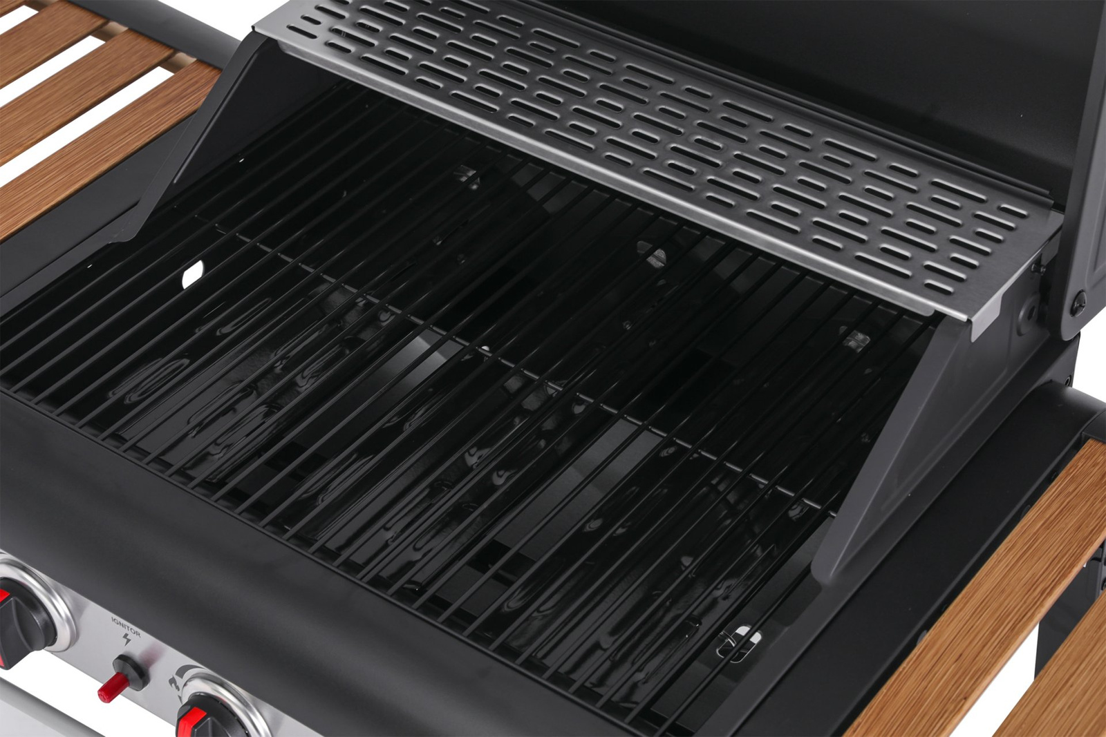 Grătar pe gaz, NATORI 9 kW, 3 arzătoare 60 x 42 cm | YATO YG-20009