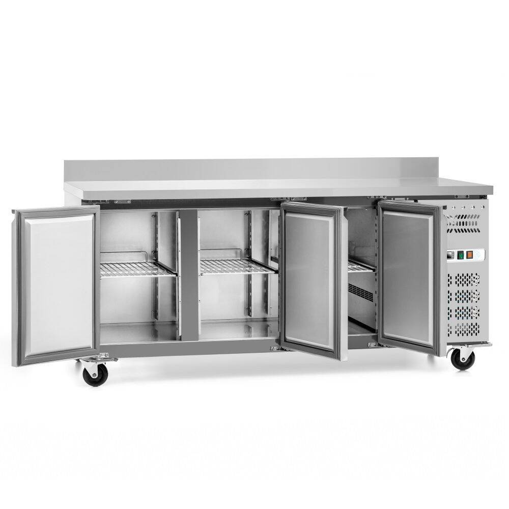 Masă frigorifică cu 3 uși 465 l cu încărcare laterală FORGAST FG08203