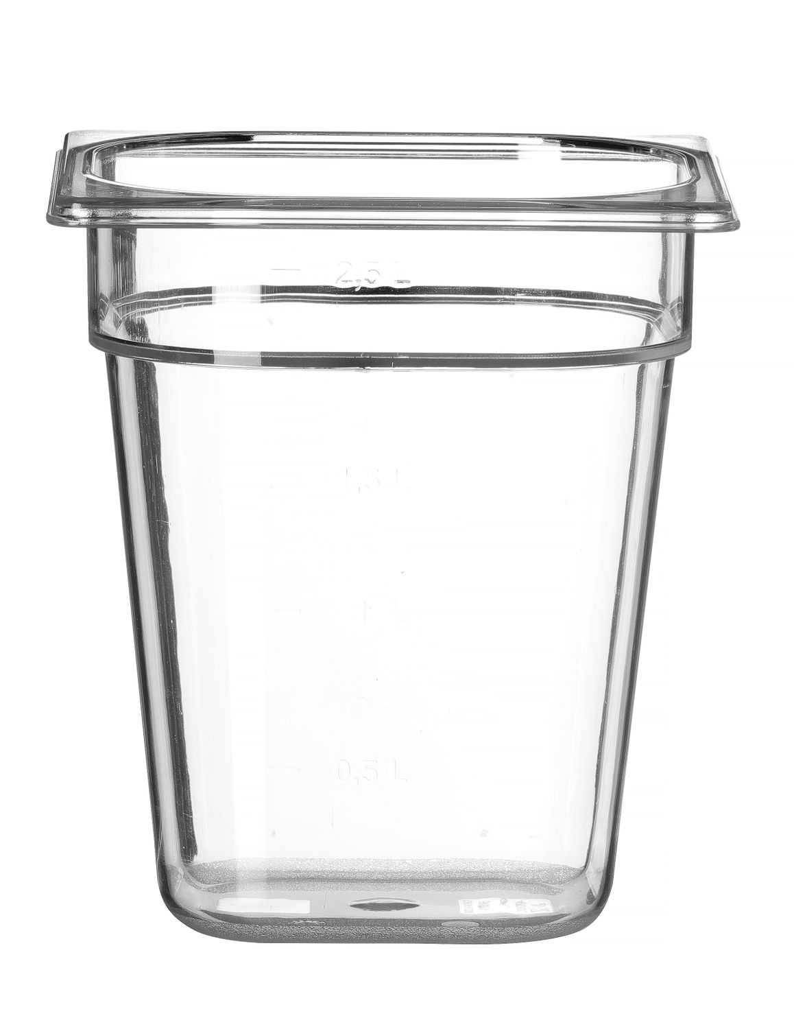 Recipient GN 1/6 adâncime 20 cm din policarbonat | HENDI 861707