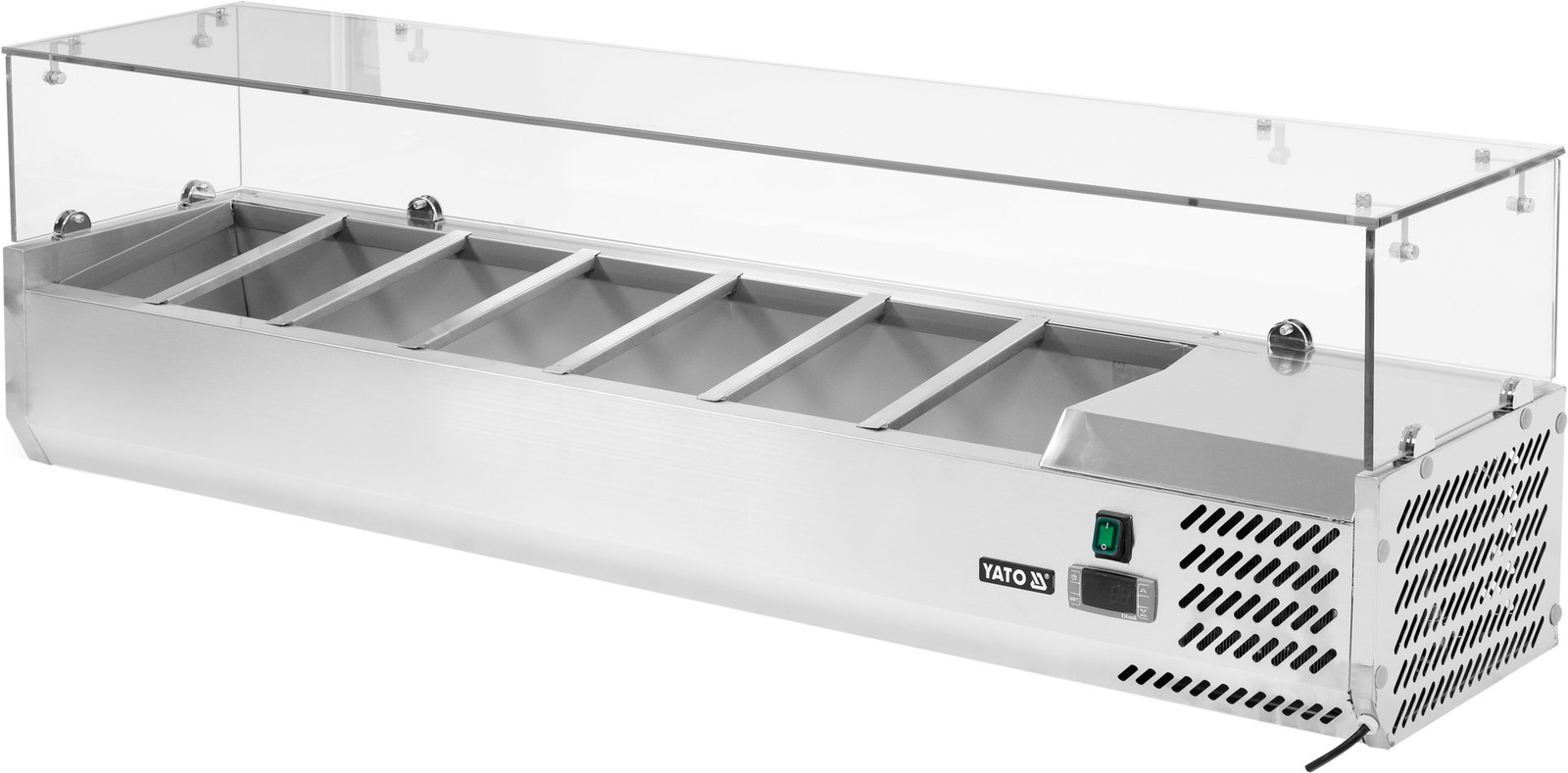 Suprastructură frigorifică 7x1/4 GN | YATO YG-05322