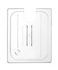 Capac din policarbonat pentru GN 1/2 cu decupaj pentru sous vide | HENDI 864210