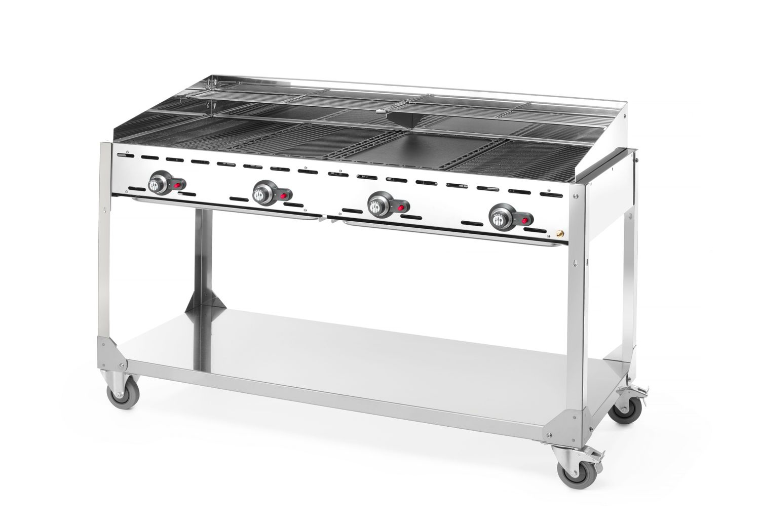 Green Fire Kitchen Line Grătar cu gaz cu 4 arzătoare HENDI 149614