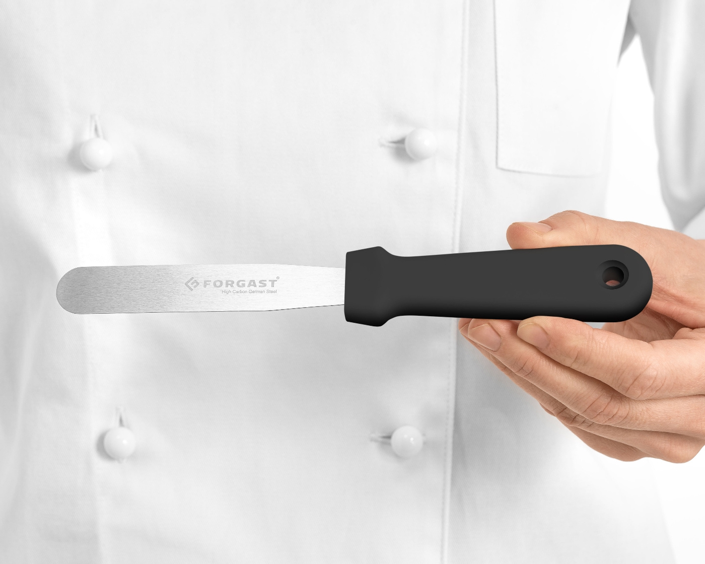 Spatulă îngustă pentru prăjituri dreaptă | FORGAST FG11239