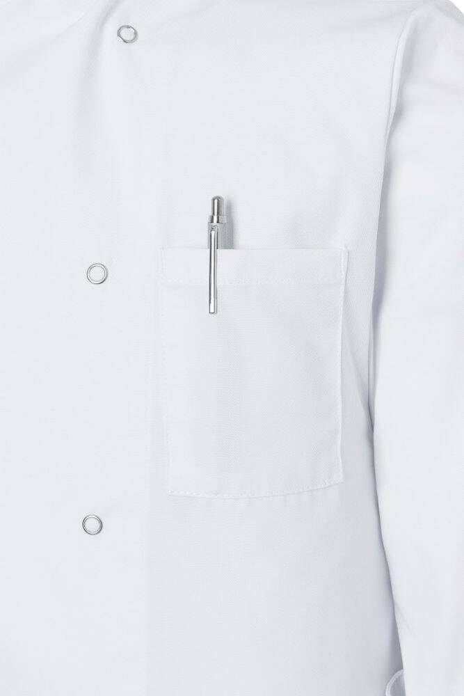 Hanorac de gătit pentru bărbați alb | KARLOWSKY BJM 2-3