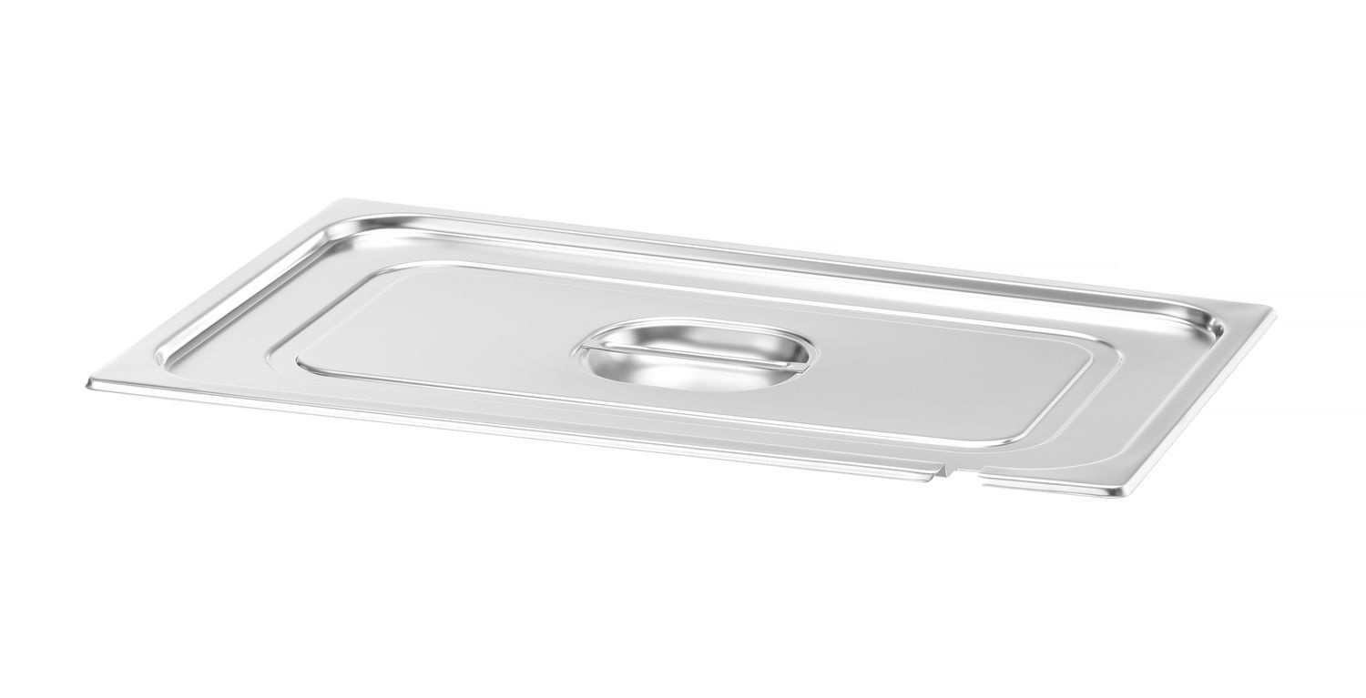 Capac din oțel pentru GN 1/1 PROFI LINE cu decupaj pentru polonic | HENDI 805107