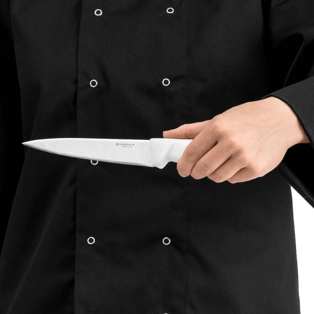 Cuțit de bucătărie HACCP alb lung. 15 cm | FORGAST FG01835