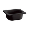 Recipient GN 1/6 adâncime 10 cm din melamină negru | APS 84311