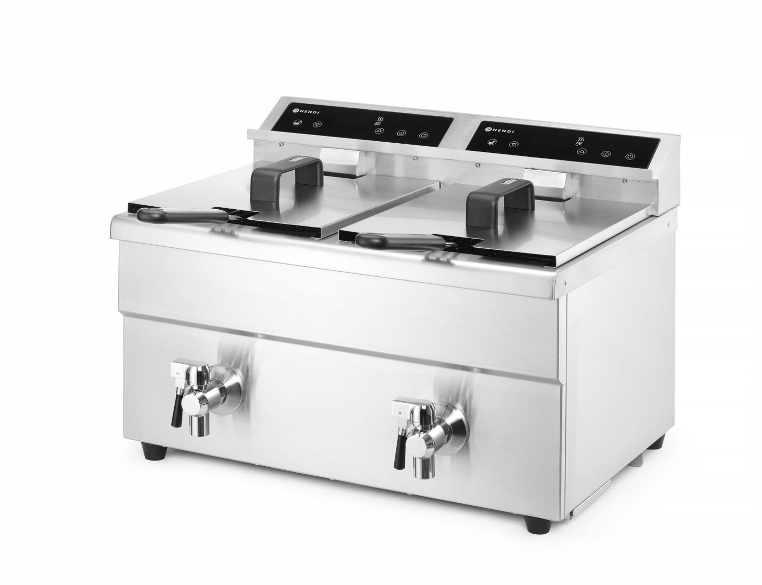 Kitchen Line Frigider cu inducție cu 2 camere 2x8 l | HENDI 215029