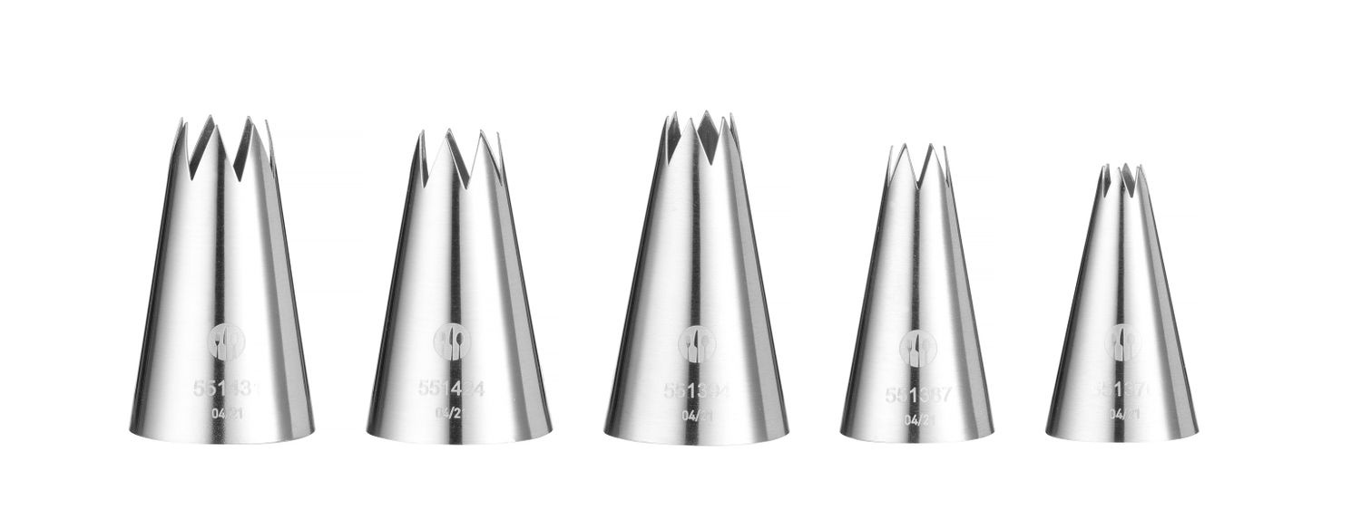 Set 5 buc. duze zimțate | HENDI 551790