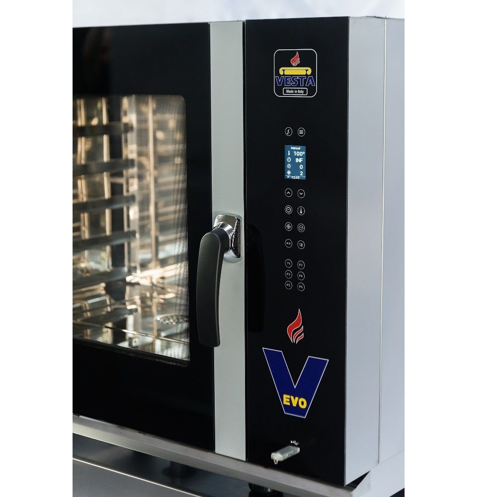 Combi steamer electric 10 GN 1/1 sau 10 tăvi 60x40 cm | VESTA 0V1011D_EN0