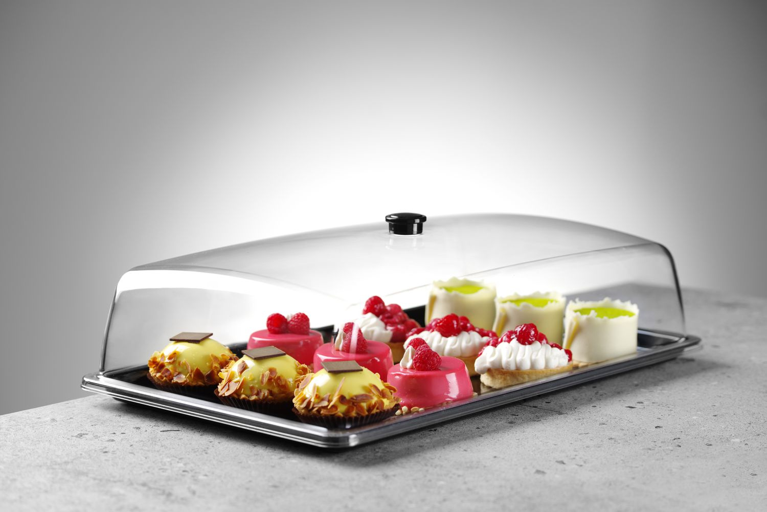 Tavă dreptunghiulară cu capac HENDI 203590