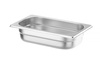 Recipient GN 1/4 adâncime 6,5 cm din oțel inoxidabil PROFI LINE | HENDI 801635