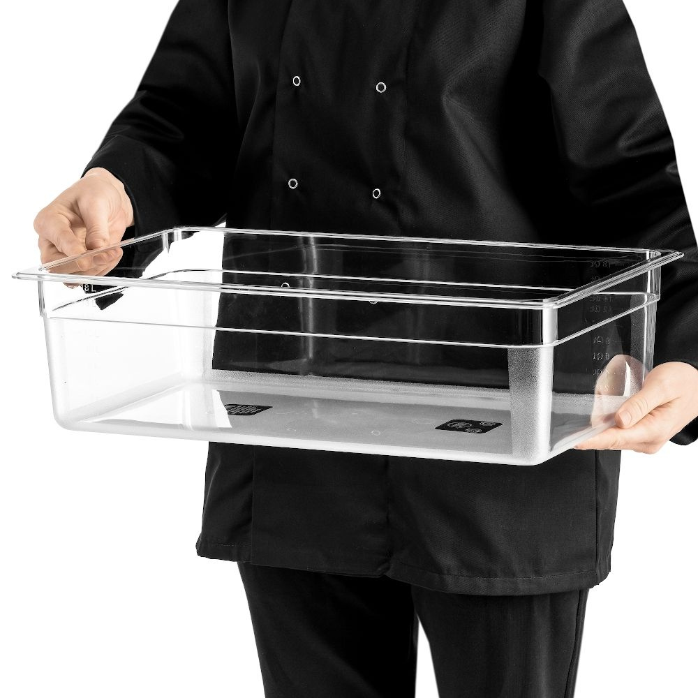 Recipient GN 1/1 ad. 15 cm din policarbonat | FORGAST FG06715