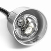 Lampă de încălzire pentru mâncare, argintie, cilindrică, 0.25 kW, reglare înălțime 60-180 cm | FORGAST FG03342