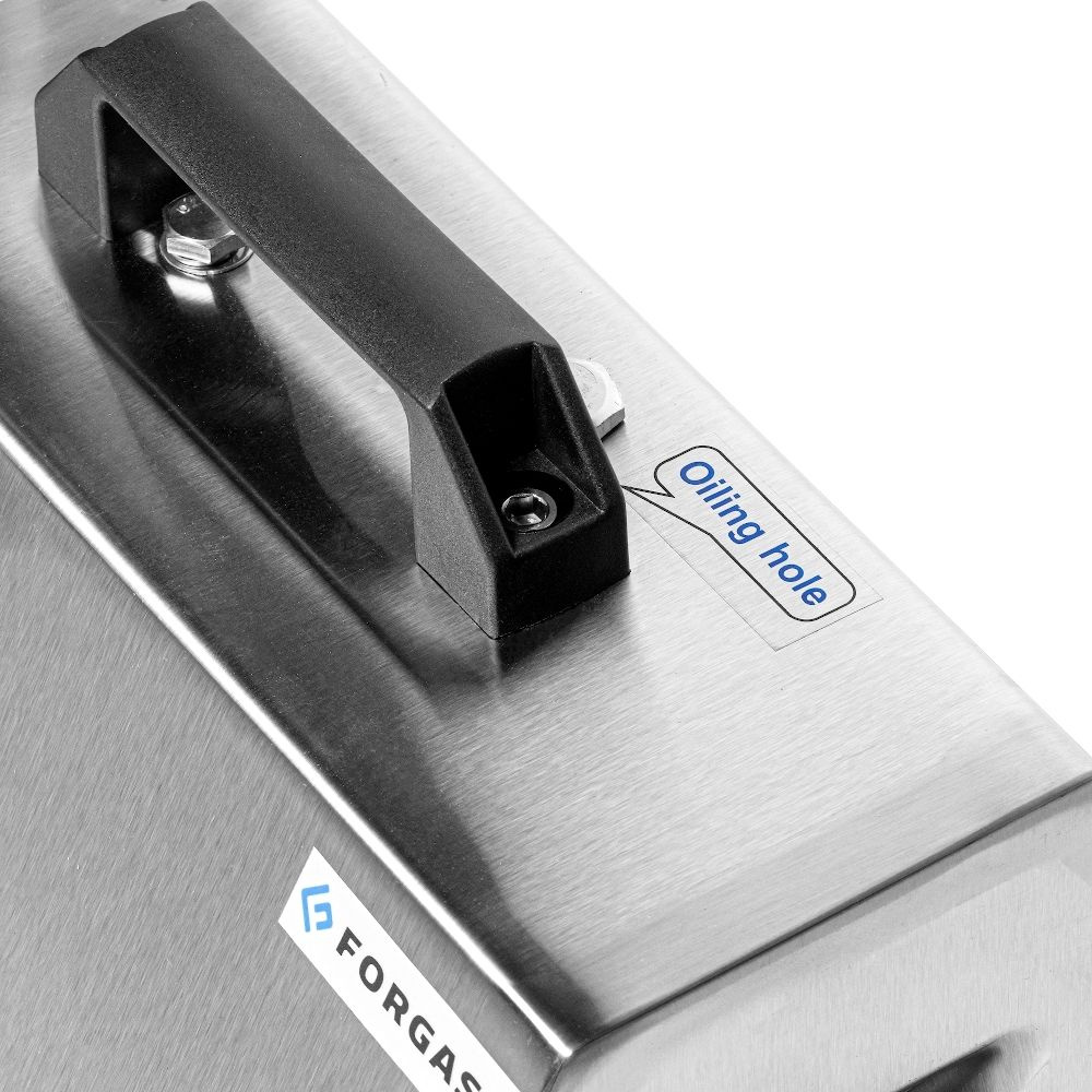 Tocător de carne (tocător de carne) 120 kg/h, 0,75 kW, oțel inoxidabil, 230 V | FORGAST FG10103