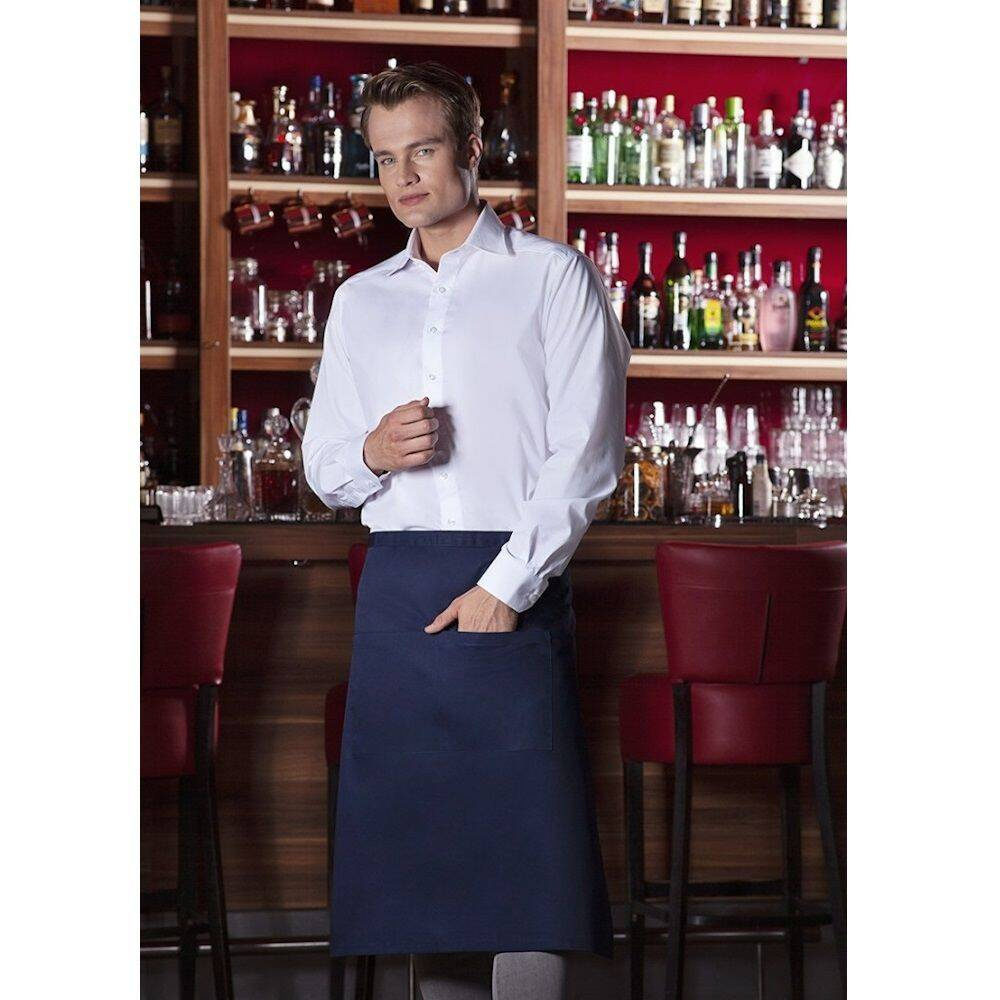 Geantă de chelner basic cu buzunar albastru marin | KARLOWSKY BBSS 3-10-Stck