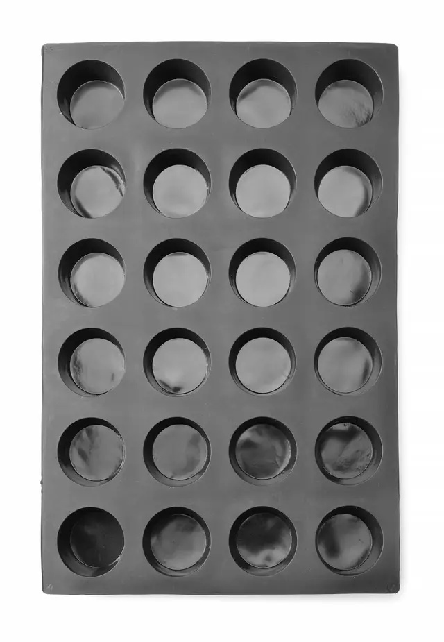 Formă din silicon MUFFIN, 57x37,5x(H)4 cm | HENDI 677223