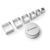 Set de forme pentru decupat - pătrat - set 6 bucăți | FORGAST FG11015