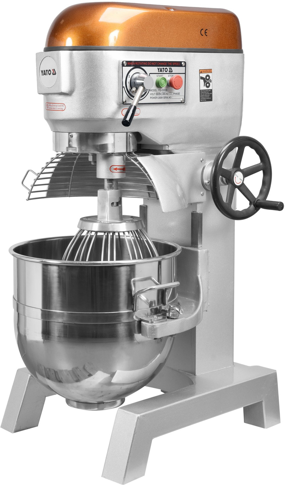 Mixer planetar, frământătoare - 60 l | YATO YG-03029