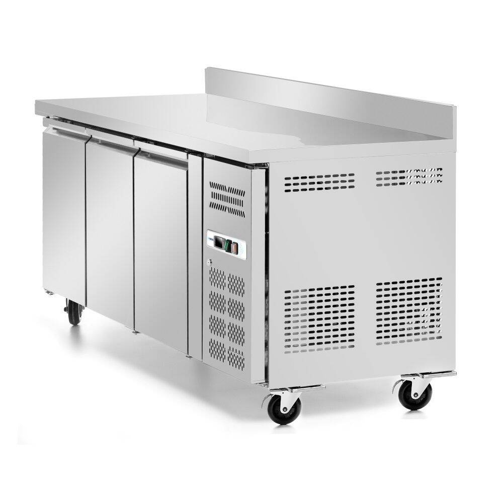 Masă frigorifică cu 3 uși 465 l cu încărcare laterală FORGAST FG08203