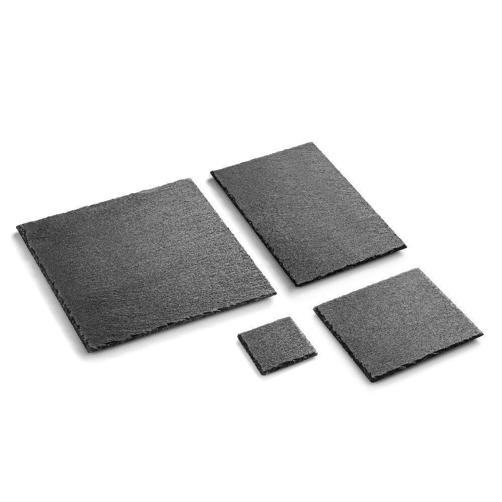 Farfurie de prezentare fingerfood din ardezie 10x10 cm | FORGAST FG03215